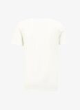 Beyaz Erkek Bisiklet Yaka T-Shirt D4SM-TST3290
