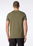 Discovery Expedition Haki Erkek Bisiklet Yaka T-Shirt D4SM-TST3290