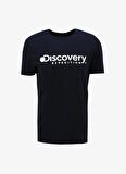 Discovery Expedition Lacivert Erkek Bisiklet Yaka T-Shirt D4SM-TST3290