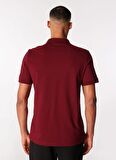 Discovery Expedition Bordo Erkek Relaxed Fit Polo T-Shirt D4SM-TST3248