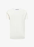Beyaz Erkek Relaxed Baskılı T-Shirt D4SM-TST3263
