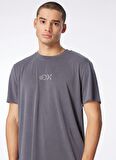 Antrasit Erkek T-Shirt D4SM-TST3282