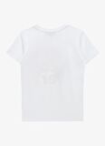 Baskılı Kırık Beyaz Unisex T-Shirt D4SU-TST 3303
