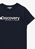 Baskılı Lacivert Erkek T-Shirt ROGERS BOY