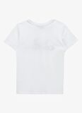 Baskılı Kırık Beyaz Unisex T-Shirt D4SU-TST 3300