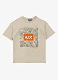 Baskılı Bej Erkek T-Shirt D4SB-TST3042