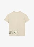 Discovery Expedition Baskılı Bej Erkek T-Shirt D4SB-TST3035