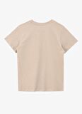 Baskılı Bej Erkek T-Shirt D4SB-TST3039