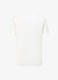 Discovery Expedition Beyaz Erkek Bisiklet Yaka Basic Baskılı T-Shirt D4SM-TST3302