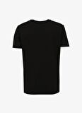 Discovery Expedition Siyah Erkek Bisiklet Yaka Basic Baskılı T-Shirt D4SM-TST3308
