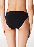 Fabrika Siyah Kadın Bikini Alt 24-ALFAR