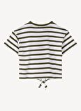 Jeep Çok Renkli Kız Çocuk Bisiklet Yaka Relaxed Baskılı T-Shirt C4SG-TST4010