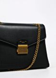 David Jones Siyah Kadın 13x22x5 cm Omuz Çantası CM6965