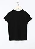 Limon Baskılı Siyah Unisex Çocuk T-Shirt MSA-24