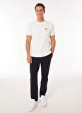 People By Fabrika Bisiklet Yaka Baskılı Ekru Erkek T-Shirt PBF4SM-TST5065