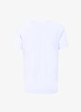 Fabrika Düz Beyaz Erkek Polo T-Shirt F4SM-TST 0942