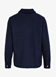 Lacivert Erkek Basic Fit Gömlek Ceket F4WM-GML 2126