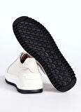 Fabrika Beyaz Erkek Deri Sneaker GIBSON