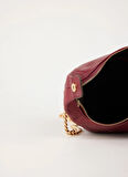 Vince Camuto Bordo Kadın 29x13x10 cm Deri Omuz Çantası