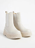 F By Fabrika Ekru Kadın Bot LALKA