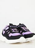 Discovery Expedition Siyah - Mor Kız Çocuk Sneaker BILLY-G