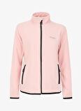 Discovery Expedition Düz Pembe Kadın Polar Sweatshırt D4WL-SWT3928
