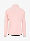 Discovery Expedition Düz Pembe Kadın Polar Sweatshırt D4WL-SWT3928