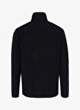 Siyah Erkek Dik Yaka Relaxed Polar Sweatshirt J4WM-SWT4444