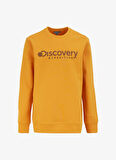 Hardal Erkek Bisiklet Yaka Relaxed Fit Baskılı Sweatshirt D4WM-SWT3225
