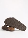 Più Natura Kahve Kadın Deri Terlik 11 THESIS