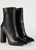 Vince Camuto Siyah Kadın Deri Topuklu Bot ELLIS