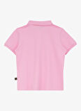 Jeep Düz Pembe Kadın Polo T-Shirt J4WG-TST7504
