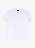 Fabrika Bisiklet Yaka Düz Beyaz Kadın T-Shirt F4WL-TST0758