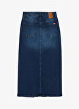 Mustang Koyu İndigo Kadın Denim Etek M4WL-ETK-1231
