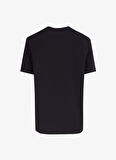 Mustang Bisiklet Yaka Baskılı Siyah Erkek T-Shirt M4WM-TST-1431