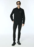 Mustang Normal Bel Slim Fit Siyah Erkek Denim Pantolon Vegas Slim - 1303