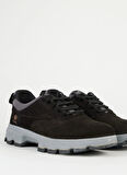 Jeep Siyah Erkek Deri Sneaker LENARD