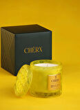 Cherx Yağ Yeşili Mum Green Tea & GrapefruitCamKavanozMum