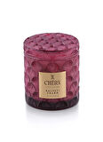 Cherx Bordo Mum Halfeti Charm Cam Kavanoz Mum
