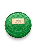 Cherx Yeşil Mum Key Lime Cam Kase Mum