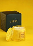 Cherx Sarı Mum Pineapple & CoconutCamKavanoz Mum
