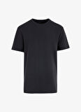 Fabrika Bisiklet Yaka Düz Antrasit Erkek T-Shirt F4SM-TST 0426