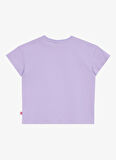 Barbie Baskılı Lila Kadın T-Shirt BRB5SG-TST6007
