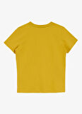 Discovery Expedition Baskılı Sarı Erkek Çocuk T-Shirt D5SB-TST3220
