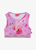 Barbie Baskılı Çok Renkli Kız Çocuk Bluz BRB5SG-BLZ6004