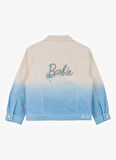 Barbie Mavi Kız Çocuk Denim Ceket BRB5SG-CKT6438