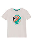 Discovery Expedition Baskılı Beyaz Erkek Çocuk T-Shirt D5SB-TST3212
