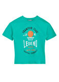Discovery Expedition Baskılı Mint Erkek Çocuk T-Shirt D5SB-TST3214