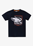 Discovery Expedition Baskılı Lacivert Erkek Çocuk T-Shirt D5SB-TST3246