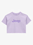 Jeep Baskılı Lila Kız Çocuk T-Shirt J5SG-TST7525